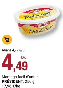 BonpreuEsclat Président - mantega fácil d'untar oferta