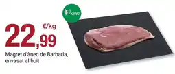 BonpreuEsclat Magret d'anec de barbaria, envasat al buit oferta