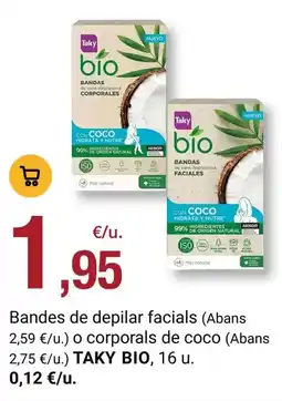 BonpreuEsclat Bio - bandes de depilar facials oferta