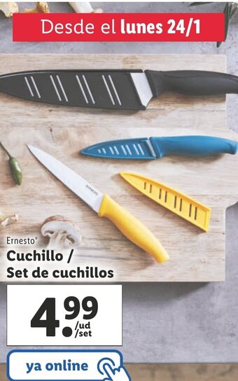 Lidl Cuchillo/ Set de Cuchillos oferta