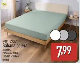 ALDI NOVITESSE Sábana bajera oferta