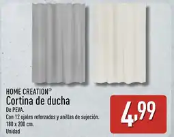 ALDI HOME CREATION Cortina de ducha oferta