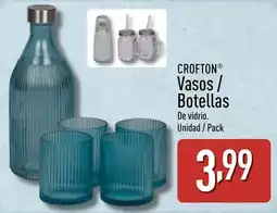 ALDI CROFTON Vasos/ Botellas oferta