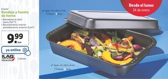 Lidl Bandeja Y Fuente de Horno oferta
