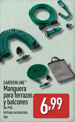 ALDI GARDENLINE Manguera para terrazas y balcones oferta
