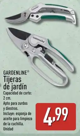 ALDI GARDENLINE Tijeras dé jardín oferta