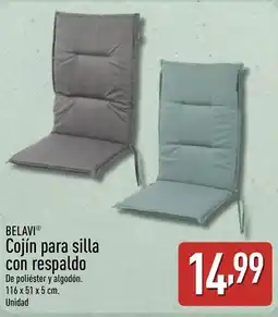ALDI BELAVI Cojín para silla con respaldo oferta