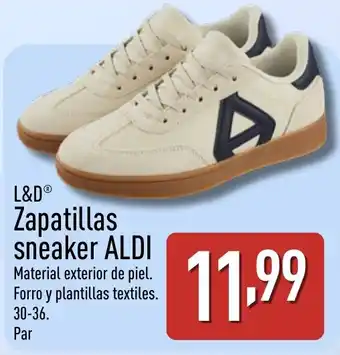 L&D Zapatillas sneaker ALDI