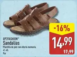 ALDI UP2FASHION Sandalias oferta
