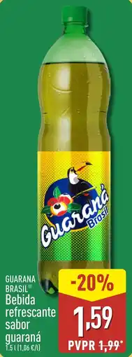ALDI GUARANA BRASIL Bebida refrescante sabor guaraná oferta