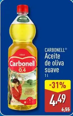 ALDI CARBONELL Aceite de oliva suave oferta