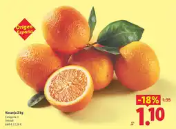 Lidl Naranja oferta