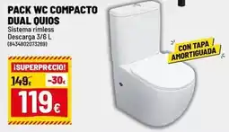 Brico Depôt Sistema - pack wc compacto dual quios oferta
