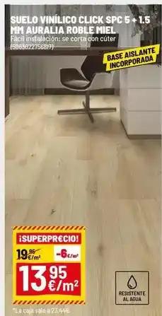 Brico Depôt Spc - suelo vinilo click 5 + 1.15mah oferta
