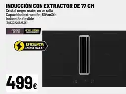 Brico Depôt Teka - induccion con extractor de 77 cm oferta