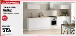 Brico Depôt Star - cocina blanca oferta