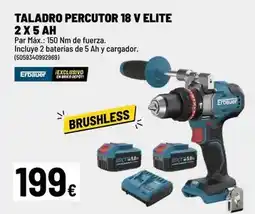 Brico Depôt Elite - taladro percutor 18 v oferta
