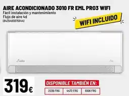 Brico Depôt Samsung - aire acondicionado 3010 fr pro3 wifi oferta