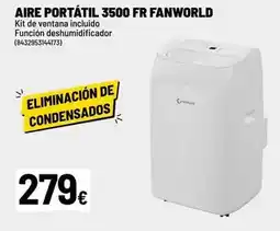Brico Depôt Fanworld - aire portatil 3500 fr oferta