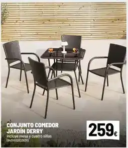 Brico Depôt Conjunto comedor jardín oferta