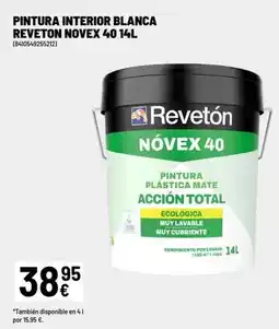 Brico Depôt Revetón - pintura interior blanca 40 14l oferta