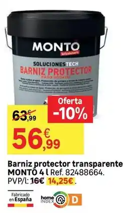 Leroy Merlin Monto - protector transparente oferta