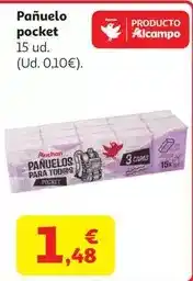 Alcampo Auchan - panuelo pocket oferta