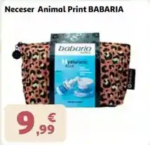 Alcampo Babaria - neceser animal print oferta