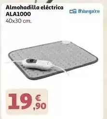 Alcampo Almohadilla eléctrica ala1000 oferta