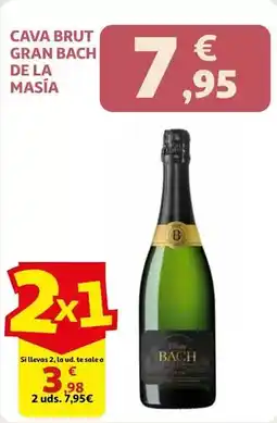 Alcampo Brut - cava gran bach de la masía oferta