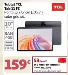 Alcampo Tcl - tablet tab 11 fe oferta