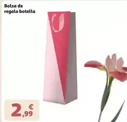 Alcampo Bolsa de regalo botella oferta