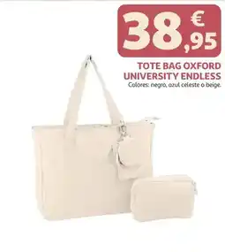 Alcampo Oxford - tote bag oferta