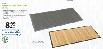 Lidl Alfombra de Bambú Para Cocina oferta