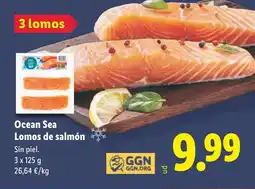Lidl Ocean Sea Lomos de salmón oferta