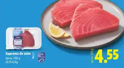 Lidl Suprema de atún oferta