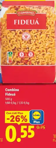 Lidl COMBINO Fideuá oferta