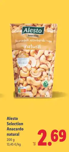Lidl ALESTO Selection Anacardo natural oferta