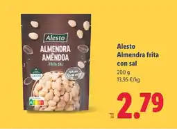 Lidl ALESTO Almendra frita con sal oferta