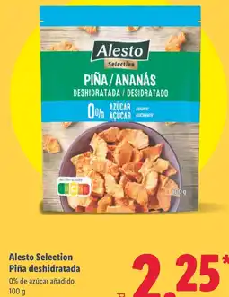 Lidl ALESTO Selection Piña deshidratada oferta