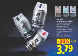 Lidl CIEN MEN Crema facial para hombre oferta
