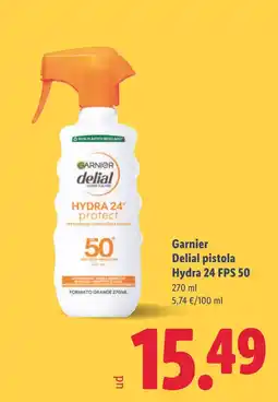 Lidl GARNIER Delial pistola Hydra 24 FPS 50 oferta