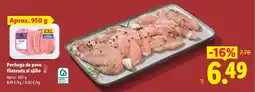 Lidl Pechuga de pavo fileteada al ajillo oferta