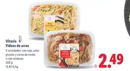 Lidl VITASIA Fideos de arroz oferta