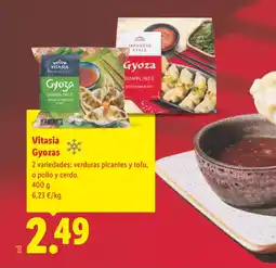 Lidl VITASIA Gyozas oferta