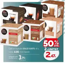 Condis Nescafé - dolce gusto cafè en càpsules oferta