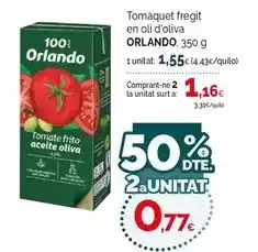 Condis Orlando - tomàquet fregit en oli d'oliva oferta