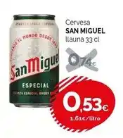 Condis San miguel - cervesa oferta