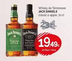 Condis Jack daniel's - whisky de tennessee clàssic o apple oferta