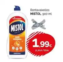 Condis Mistol - rentavaixelles oferta